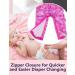 UV Protection Baby Girl Swimming Costume with Sun Hat - Fish Scales Rose Red - Buy Online on GoSupps.com