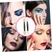 SKISUNO 200 Pcs Double Ended Eyeshadow Brush Beauty Sponge Dual-side Protable Sponges Emulsion Black - Buy Online on GoSupps.com