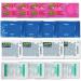 Travel Medicine Kit - 16 Pcs Individually Wrapped Packets of Ibuprofen Bismol Sodium Bicarbonate & Antacids - TSA-Approved Medicine Variety Pack by Real Vitamins (1 Kit)