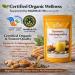 Golden Milk | Go-Yogik Turmeric Ashwagandha Latte Mix With Ceylon Cinnamon Ginger-100g (50 cups) | Vegan | No GMO Caffeine Free Lab Tested. - Buy Online on GoSupps.com