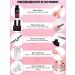 EBANKU Poly Nail Gel Kit - Nude & Clear French Colors with Mini Nail Lamp - DIY Nail Art & Manicure All-in-one Set - Buy Online on GoSupps.com