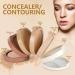 Pure Vie 5 Color Face Press Powder Foundation Palette | Sleek Contour & Highlight Makeup Set | Minimizes Pores, Perfects Skin, & Long-lasting Formula - Buy Online on GoSupps.com