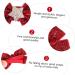 FRCOLOR 4 Pairs Bow Tie Bowknot Hair Ropes Hair Accessories for Kids Hair Ties for Daily Wear Two Pairs of Hair Ropes Christmas Headgear Clip Headband Bridesmaid Ponytail Fabric - Buy Online on GoSupps.com
