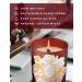 Cinnamon Ginger Blossom Candle - Soy Wax Aromatherapy Candle | Warm Winter & Fall Scent - Natural Wood Wick | Perfect Relaxing Gift for Women & Men - Buy Online on GoSupps.com