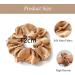 6 Pieces Silk Scrunchies Hair Scrunchies for Women Solid Color Elastic Satin Scrunchies Soft and Silky Silk Hair Ties Hair Accessories for Girls Women and Ladies - Buy Online on GoSupps.com