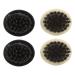 4-Piece Ankle Beard & Mustache Styling Set | Soft Bristle Finger Brush for Men | Perfect Hairdresser Tools - Buy Online on GoSupps.com