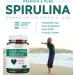 California Spirulina Capsules 500mg - 120 Vegetarian Capsules with Non-GMO Blue Green Algae Superfood - Gluten Free & Non-irradiated - Buy Online on GoSupps.com