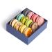Kayla's Cake Premium French Macarons Cookies Gift Baskets Gourmet Chocolate Box Desserts Birthday Snack Care Packages College Students Mothers Day Thank You Macaroon Mom Women her Men Classic 12 Classic Flavors 12 Count (P - Buy Online on GoSupps.com