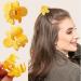 10 PCS Cute Small Flower Hair Clips for Women and Girls - Cream Color Floral Hair Claw Accessories - Buy Online on GoSupps.com