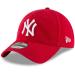 New Era MLB Core Classic Khaki 9TWENTY Adjustable Hat Cap One Size Fits All One Size New York Yankees Red
