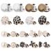 ZLMCUJE18 Sets Assorted Perfect Fit Instant Buttons,No Sew Button Pins Cover Up Buttons Replacement Button Instant Removable Reusable,for Jeans Shirt Sweater