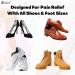 Plantar People Orthotic Insoles with Arch Supports & Silicone Heel Pads - Plantar Fasciitis Treatment (Size S UK 5-6.5) - Buy Online on GoSupps.com
