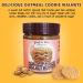 Crazy Go Nuts Walnut Butter - Oatmeal Cookie  9 oz (1-Pack) - Healthy Snacks  Keto  Vegan  Low Carb  Gluten Free  Superfood - Natural  Non-GMO  ALA  Omega 3 Fatty Acids  Good Fats and Antioxidants 9 Ounce (Pack of 1) - Buy Online on GoSupps.com