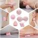 Tezewa Fascienball Massage Ball Set - 5 Premium Balls for Stress Relief & Muscle Relaxation | Peanut Spiky Lacrosse & Acupoint Massage Balls - Buy Online on GoSupps.com