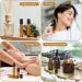 20 Pack Roll-On Glass Bottles for Essential Oils - 5/10ml Empty Brown Bottles with Stainless Steel Roller Balls for Perfumes & Massages - International Shipping Available - Buy Online on GoSupps.com
