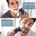 Viatia Electric Razor for Men - Cordless Rechargeable Waterproof 3D Rotary Shaver - Ideal Gifts for Dad, Husband, Boyfriend - Black/Blue - Buy Online on GoSupps.com