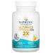 Nordic Naturals Ultimate Omega 2X 2840 Omega-3 Fish Oil with EPA DHA and Vitamin D2 Lemon Taste 4 oz Lab Tested Soy Free Gluten Free Non-GMO