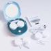 Portable Ultrasonic Contact Lens Cleaner Machine with USB Charger - Blue - Buy Online on GoSupps.com