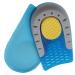FRCOLOR 1 Pair Shock Absorbing Heightening Insole Height Increasing Insoles Shoe Lift Insert Pad Womens Heels Height Increase Insole Sebs Men and Women Height Increasing Shoes Blue 11X6.3X1.5CM