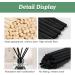 Halercay 100-Piece Room Fragrance Sticks - Aroma Diffuser Chopsticks for Home Office Spa & Decoration (Nature Black) - Refresh Your Space - Buy Online on GoSupps.com