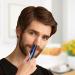 Shakven Nose Hair Remover Rechargeable Nose Hair Trimmer - Eyebrow Trimmer For Men 2 In 1 Men's Nose Hair Trimmer For Foot Beard Face Hand And Ear Hair Blue Nose Hair Device + Razor - Buy Online on GoSupps.com