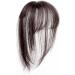 Agatige Clip in Bangs for Women Human Hair 3D Hair Front Bangs Extensions French Bangs Synthetic Straight Hairpiece Curved Thin Hair Bangs for Daily Wear - Buy Online on GoSupps.com