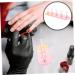 FRCOLOR 2 Sets Nail Practice Holder Acrylic Nail Stand Convenient Nail Display Decorative Nail Stands Training Magnetic Nail Stands Ear Piercing Kit Fixture Manicure Plastic - Buy Online on GoSupps.com