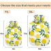 Buy Naanle Yellow Lemon Hot Water Bottle - 1L Transparent Design for Pain Relief Bed Warmth & Cold Therapy | Summer Essential - Buy Online on GoSupps.com