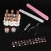 720 Pcs Nail Polish Swatch Dots - Transparent False Nail Display Tips & Adhesive Stickers for Nail Art Training and Practice - Buy Online on GoSupps.com