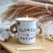FKJOL Citronella Candles 2 Pack - Large 13.5 oz Flower Pot Shape | Outdoor and Indoor Soy Candles with Lemongrass Oil for Mosquito Repellent - Buy Online on GoSupps.com