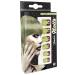 Widmann 05360 - Fingernails Set Zombie 12 pieces self-adhesive accessory carnival theme party Halloween