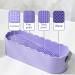 Premium Makeup Brush Cleaning Box - Silicone Tool for Gentle Washing & Drying | Essential for Powder Puff Care - Buy Online on GoSupps.com