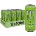 Monster Energy Ultra Paradise - Caffeine Energy Drink with a combination of apple kiwi and cucumber - without sugar and without calories - in practical disposable doses (12 x 500 ml) Paradise apple 500 ml (12 pack)