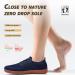 Shop Ashion Unisex Barefoot Shoes - Wide Fit Trail & Running Shoes for Men & Women | EU Size 39 - B Blue & Brown - Buy Online on GoSupps.com