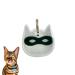 Kittyrama reflective cat pendant.Security cat brand.Light clearly visible waterproof.Suitable for all reflective cat neck bands.Other styles available silver ninja