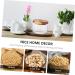 Alipis Glass Transparent Kitchen Cereal Soybean Jar Sealing Grain Multifunction Cereals Can Coarse Food 1 - Buy Online on GoSupps.com