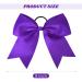 DEEKA 16PCS 8 Inch Large Cheer Bows Ponytail Holder - Purple Handmade for Girls Teens Softball Cheerleader Sports - Buy Online on GoSupps.com