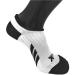 CSX Ankle Socks with Arch Support Compression for Men & Women - Low Cut Fit Black on White Small Size - Buy Online on GoSupps.com