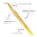 Premium Aura Monaco Eyelash Tweezers - Curved Lace for Lash Extensions | Brooklyn Quality & Twice Boot Volume - Buy Online on GoSupps.com