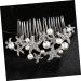 Mikinona Rhinestone Comb Combs for Women Headwear for Women Wedding Hair Comb Wedding Headpiece for Bride Rhinestone Hair Halloween Hair Comb Hair Teasing Comb Hair Comb for Bride Tiara - Buy Online on GoSupps.com