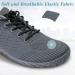 Shop Zzfaber Barefoot Shoes for Men & Women Trail Running Sneakers Fitness Shoes with Thick Sole Sizes 36-46 | Gray - Buy Online on GoSupps.com