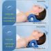 SSDDLZEQ Neck Clamp & Pillow - Portable Cervical Traction Cushion for Ergonomic Neck Support & Pain Relief - Blue - Buy Online on GoSupps.com