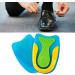 Men's Soft Silicone Heel Cups | Shock Absorbing U-Shaped Inserts | Height Increase | Easy to Clean | Aerodynamic Design | Multifunctional Foot Support - Buy Online on GoSupps.com