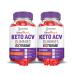 Justified Laboratories (2 Pack Ultra Quick Keto ACV Gummies Extreme 2000MG Ultraquick Keto Gummies Apple Cider Vinegar Formulated with Pomegranate Beet Juice Powder B12 Vegan Non GMO 120 Gummys 60 Count (Pack of 2)