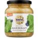 Biona Organic Sauerkraut 350 g, Pack of 6 - Infused with Juniper Berries - Fresh, Naturally Fermented Organic White Cabbage - Pasteurised - High in Protein, Naturally Vegan - No Additives