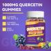 2 Pack Quercetin Gummies 1000mg Quercetin with Bromelain Zinc Elderberry Immune & Antioxidant Support Vegan Gummies for Adults & Kids 120 Count 60 Count (Pack of 2) - Buy Online on GoSupps.com