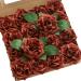 Ling's Moment Artificial Flowers Amber Avalanche Rose 16pcs 3.5 Fake Roses w/Stem for DIY Wedding Decor Centerpieces Arrangements Bouquets Amber 3.5 inches