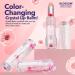 Blossom Custom Color Changing Strawberry Scented Lip Balm 2 Pack - Red Shimmer Sparkle Lip Stain infused with Real Flowers 6g - Buy Online on GoSupps.com