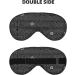 Supernatural Inspiration Eye Mask | Soft Adjustable Sleep Mask for Men & Women | Black Nighttime Comfort - Buy Online on GoSupps.com