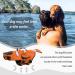 DENTRUN Dog Life Jacket Safety Vest - Adjustable Clownfish Shape for Swimming - High Visibility & Superior Floatation - Rescue Handle - XX-Large Orange - Buy Online on GoSupps.com